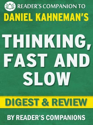 cover image of Digest and Review of Thinking, Fast and Slow